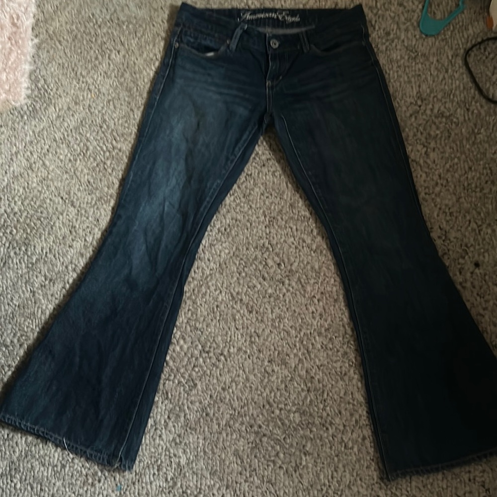 Ae flared jeans size 2